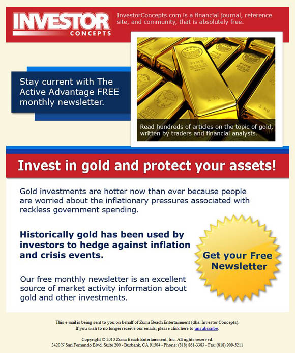 IC Gold Landing Page Ad V2
