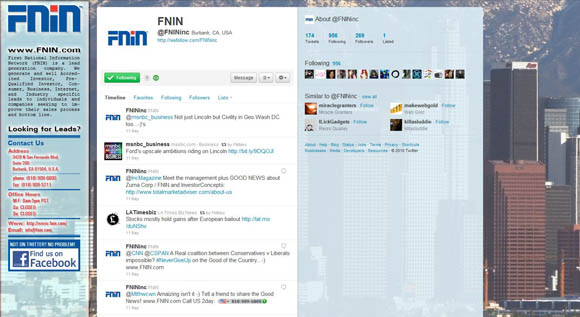 FNIN Twitter Account