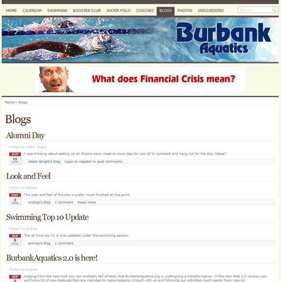 Burbank Aquatics Blogs