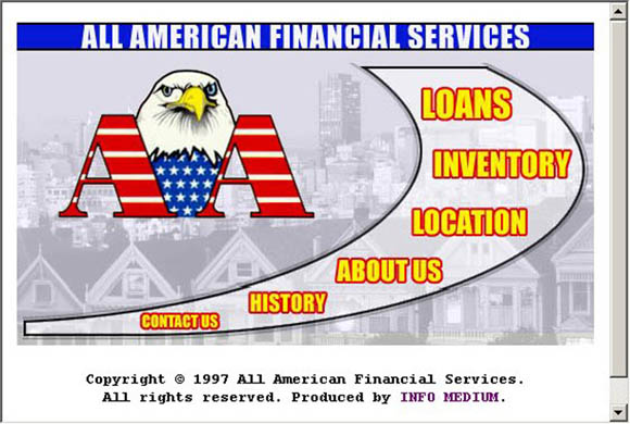 All American Financial Services Home Page