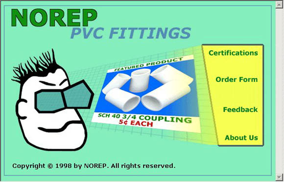 Norep PVC Fittings Home Page