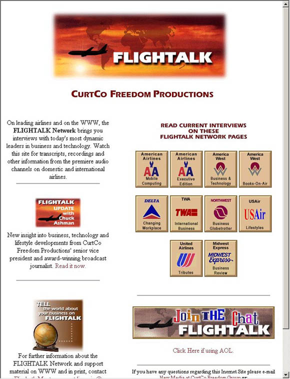 Flightalk Home Page