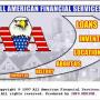 All American Financial Services Home Page thumbnail