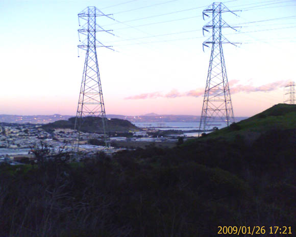 Monster Park from the San Bruno mountain