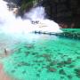Splashing down on the Jurassic Park water ride thumbnail
