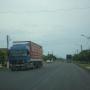Big rigs transporting goods across the borders thumbnail
