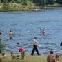 My friends playing water polo in the Szent Anna lake thumbnail
